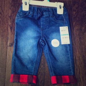 First Impressions Baby Jeans. NWT.  3-6 mon.